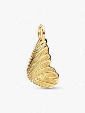 Pandora Engravable Butterfly Wing Tag Pendant